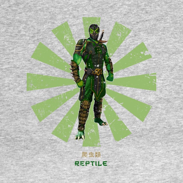 Reptile Retro Japanese Mortal Kombat by Nova5